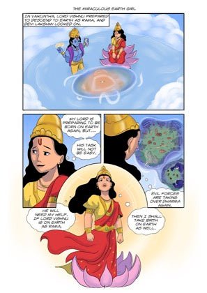 4 - The Miraculous Earth Girl - The Patel Comics