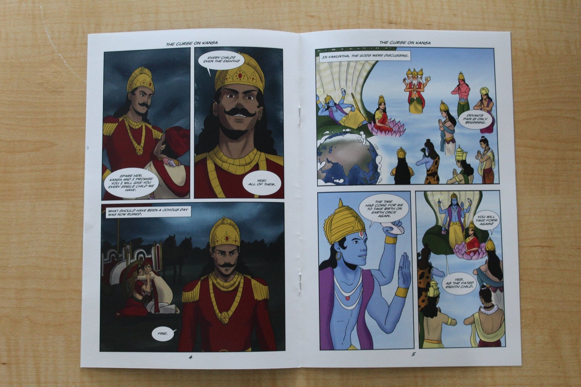 1 - The Curse on Kansa - The Patel Comics