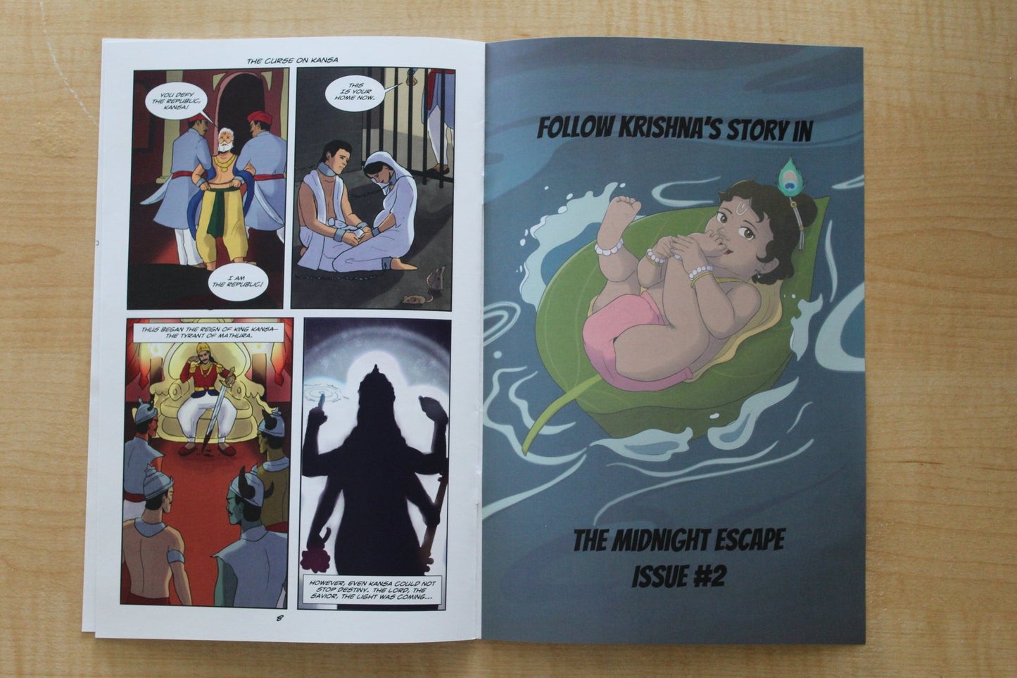 1 - The Curse on Kansa - The Patel Comics