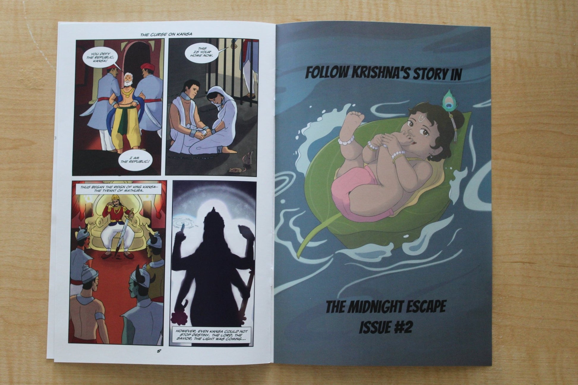 1 - The Curse on Kansa - The Patel Comics