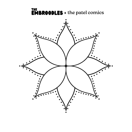 Rangoli: A Cross-Stitch Kit