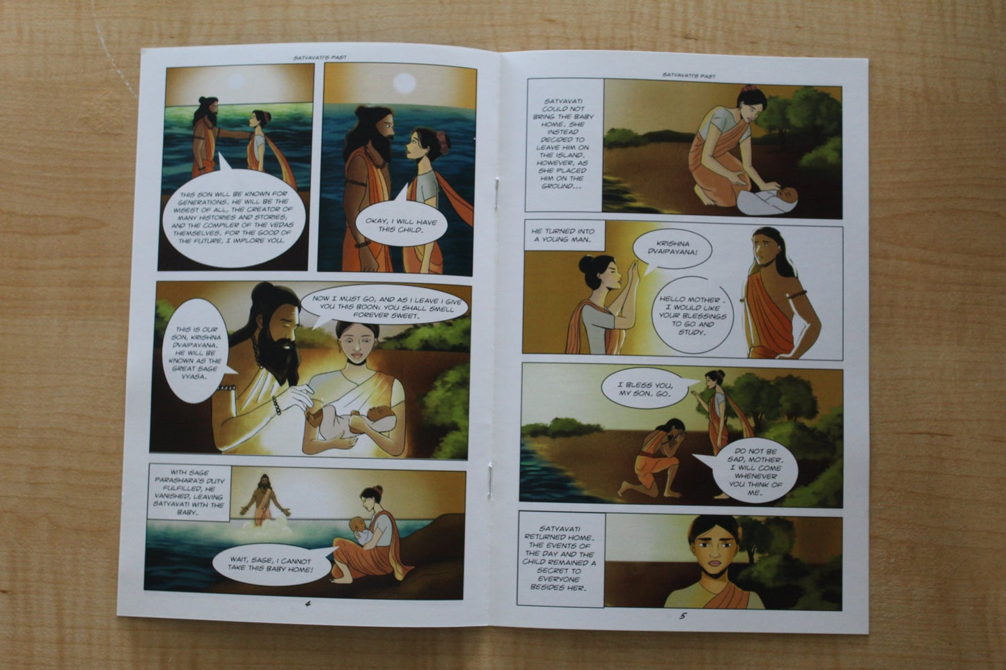 4 - Satyavati’s Past - The Patel Comics