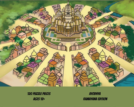 Ayodhya - Ramayana Edition Puzzle - The Patel Comics