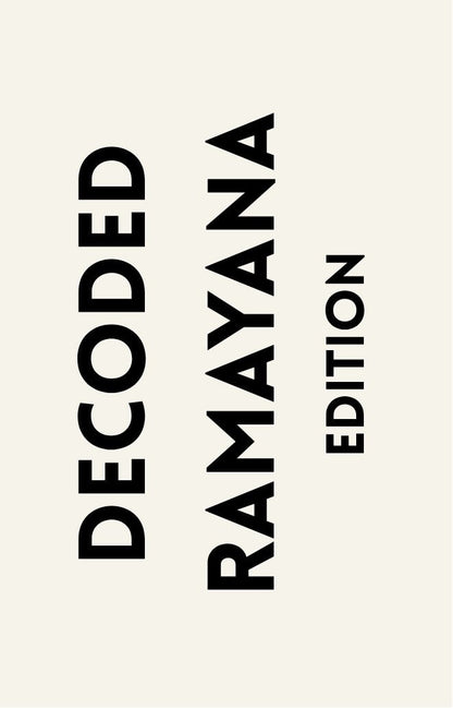 Decoded - Ramayan Edition - The Patel Comics
