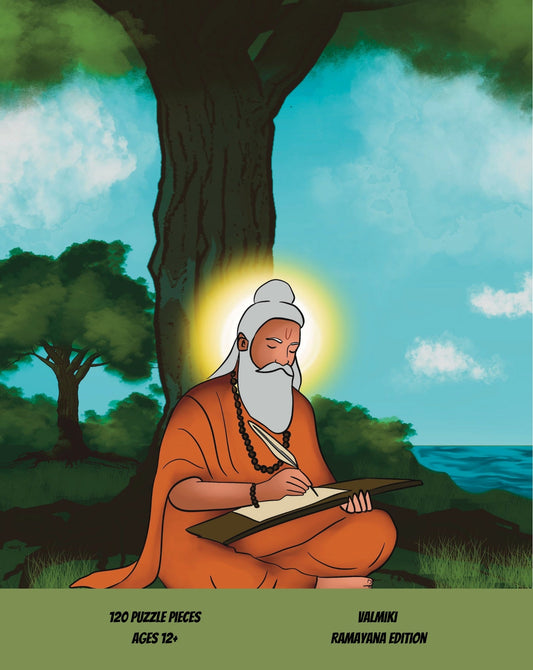 Valmiki - Ramayana Edition Puzzle - The Patel Comics